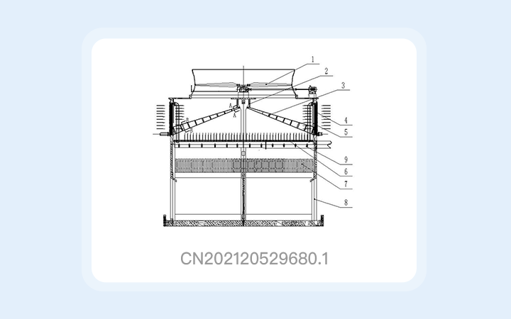 “一種用于翅片管式消霧節(jié)水冷卻塔的空氣混合器”專利維持有效